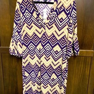 Womens Large Banana Republic Dolman sleeve dress new w/ tags